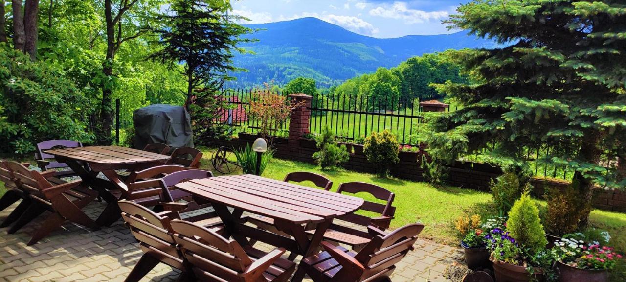 Gorski Widok Karpacz Apartamenty I Pokoje- Salon Kominkowy Extérieur photo