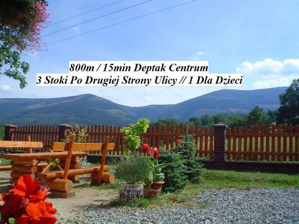 Gorski Widok Karpacz Apartamenty I Pokoje- Salon Kominkowy Extérieur photo